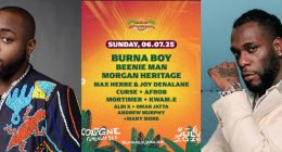 Davido Replaced With Burna Boy As Headliner For Germany’s Summerjam Festival, Fans React