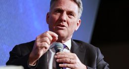 Defence Minister Richard Marles was quizzed on the threat China poses in the Indo-Pacific at a 'Defending Australia' summit on Monday. But stopped short of calling the country a 'threat'