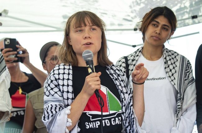 Defense Minister: IDF Will Make Antisemite Greta Watch Oct. 7 Footage