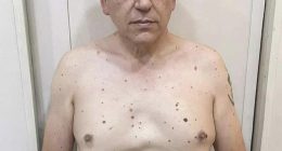 Aussie mechanical engineer Robert Pether (pictured in 2022) was released from an Iraqi prison on bail three weeks ago and is reportedly now stranded in Iraq