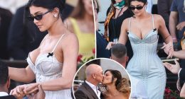 Did Kylie Jenner break the rules by wearing white to Lauren Sánchez and Jeff Bezos’ wedding?