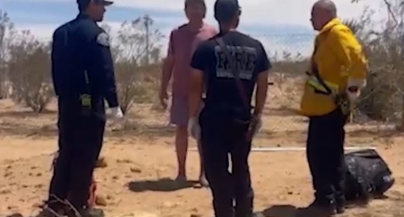 Disturbing moment Cher’s son Elijah Blue Allman stands in ‘zombie-like’ state in 104F heat after ‘heroin overdose’