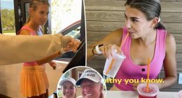 Donald Trump’s granddaughter Kai attempts to work at Dunkin’ Donuts drive-thru: ‘So humble’