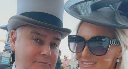 Eamonn Holmes looks loved up with girlfriend Katie Alexander as they glam up for romantic date at Royal Ascot