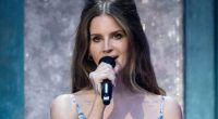 Emotional Lana Del Rey breaks down in tears before snogging husband as she opens debut stadium tour