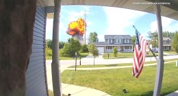 Equipment failure leads to explosion in NW Indiana, video shows