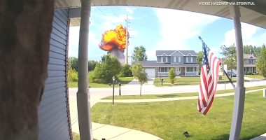 Equipment failure leads to explosion in NW Indiana, video shows
