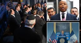 Eric Adams signs executive order adopting Holocaust remembrance group’s definition of antisemitism
