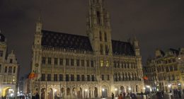 The Place de Brouckère in Brussels, the Belgian city considered the capital of the European Union. (© FlaglerLive)