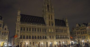 The Place de Brouckère in Brussels, the Belgian city considered the capital of the European Union. (© FlaglerLive)