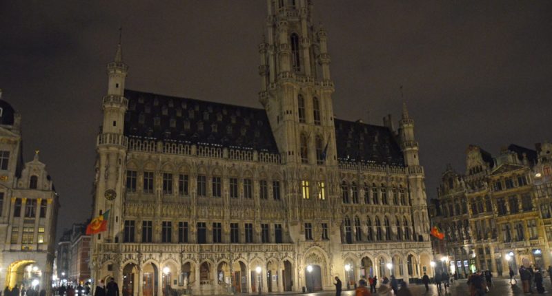 The Place de Brouckère in Brussels, the Belgian city considered the capital of the European Union. (© FlaglerLive)