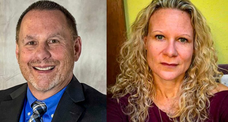 Mike Rinaldi and Katie Hansen. (Flagler Schools)