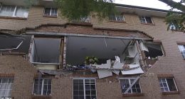 There were reports of an explosion on Clarence Street in Lidcombe on Friday morning