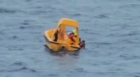 Shocked passengers looked on in horror as a young girl tumbled from a Disney cruise ship into the open Atlantic Ocean on Sunday triggering a frantic rescue effort