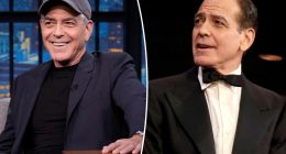 George Clooney vows to shave his head if gray hair doesn’t grow out in time for 2025 Tony Awards
