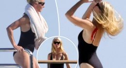 Gwyneth Paltrow, 52, flaunts her beach bod on a yacht after ditching ultra-strict diet
