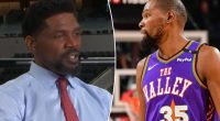Heat legend Udonis Haslem sidesteps Kevin Durant trade question in awkward moment