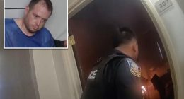 Heroic cop rushes into burning hotel room containing explosive devices to avert potential catastrophe: cops