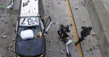 Ho-Hum, Nothing to See Except 'Lawful' Angelenos Attempting to Murder Cops; Dem Govs Endorse!