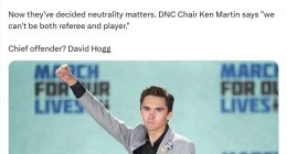 Hogg Kicked Out of DNC