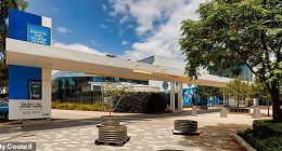 About 200 people visiting Broadmeadows Aquatic & Leisure Centre (pictured) were forced to be evacuated on Friday evening (stock image)