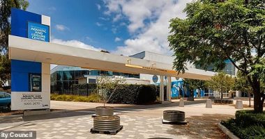 About 200 people visiting Broadmeadows Aquatic & Leisure Centre (pictured) were forced to be evacuated on Friday evening (stock image)