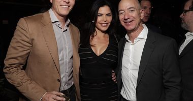Patrick Whitesell's ex Lauren Sanchez, 55, is set to marry billionaire Jeff Bezos, 61, this week, six years after their illicit affair ended her marriage to the Hollywood agent, 60. All pictured
