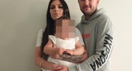 Zivan Radmanovic, 32, (pictured with his wife 30-year-old Jazmyn Gourdeas) was allegedly shot dead at a villa in Munggu, in the Badung Regency, on Friday night