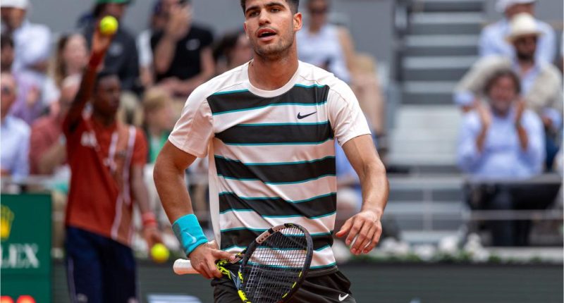 How to watch French Open Quarterfinals Day 1 for free: Carlos Alcaraz, more