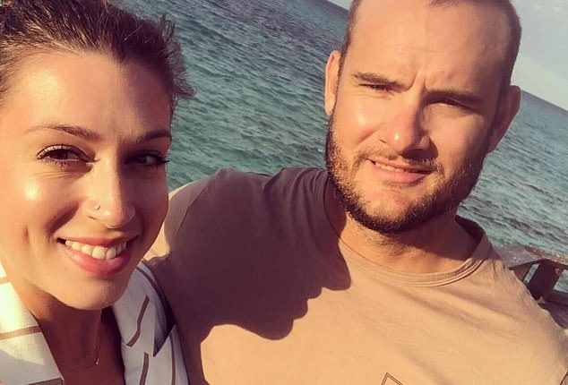 Justin Adams, a father-of-three and small business owner from the town of Yeppoon, has been told for the third time in four years that his cancer has returned. Pictured with his wife Tanya
