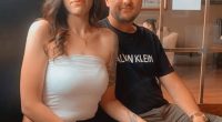 Zivan 'Stipe' Radmanovic, 35, pictured here with his wife Jazmyn Gourdeas, 30, was shot dead in Bali