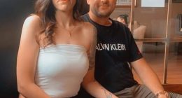 Zivan 'Stipe' Radmanovic, 35, pictured here with his wife Jazmyn Gourdeas, 30, was shot dead in Bali
