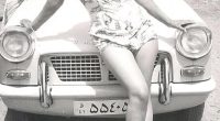 Under the rule of King Shah Mohammad Reza Pahlavi, who was an ally of Britain and the U.S., the hijab was even banned because it was argued it suppressed women. Above: An Iranian woman poses in a swimsuit at the beach in Iran