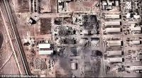 The photo released by the Israel Defense Forces (IDF) on June 21st 2025 shows the nuclear site in Isfahan and the centrifuge production facilities that were struck