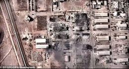 The photo released by the Israel Defense Forces (IDF) on June 21st 2025 shows the nuclear site in Isfahan and the centrifuge production facilities that were struck