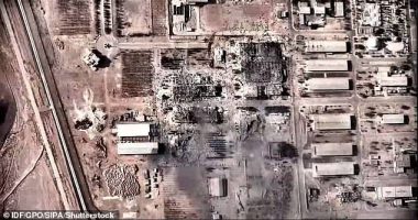 The photo released by the Israel Defense Forces (IDF) on June 21st 2025 shows the nuclear site in Isfahan and the centrifuge production facilities that were struck