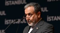 Iranian Foreign Minister Abbas Araghchi delivered a speech during a press conference today, during which he called Donald Trump a 'lawless bully'