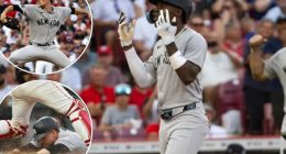 Jazz Chisholm blasts homer as bat does talking this time to help Yankees roll by Reds