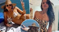 Jessica Alba sunbathes in tiny bikini while ‘channeling chill’ on wellness getaway