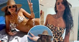 Jessica Alba sunbathes in tiny bikini while ‘channeling chill’ on wellness getaway