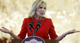 Jill Biden's Red Election Day Outfit Is By Far Her Most Inappropriate Look
