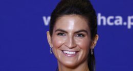 Kaitlan Collins Flaunts A Lot Of Leg & Pushes The Boundaries Of Her Good Girl Persona