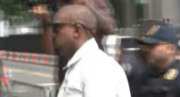 Kanye shows up to Diddy’s sex trafficking trial in blacked out Maybach after being spotted in NYC with wife Bianca