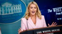 Karoline Leavitt Dons Busty Barbie Suit That Not Even Kayleigh McEnany Would Dare Wear