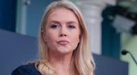 Karoline Leavitt Flaunts A Little Too Much Leg At Work In Wannabe Melania Dress