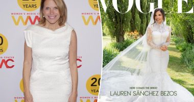 Katie Couric slams Lauren Sanchez’s wedding style, calling it outdated and ‘tacky’