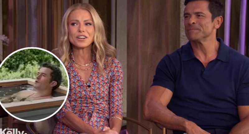 Kelly Ripa Teases Mark Consuelos and Orlando Bloom As They Chat About Cold Plunges On ‘Live’: “I Think You Both Have A Screw Loose”