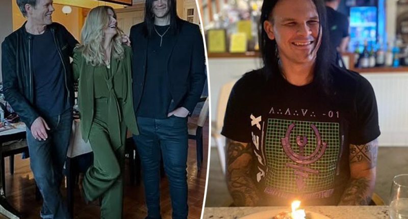 Kevin Bacon and Kyra Sedgwick’s son, Travis, celebrates his 36th birthday in rare photos