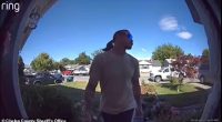 The Chelan County Sheriff's Office released Ring doorbell camera footage showing Travis Decker, 32, in a light colored T-shirt and dark shorts in the days leading up to his visitation with his three young daughters