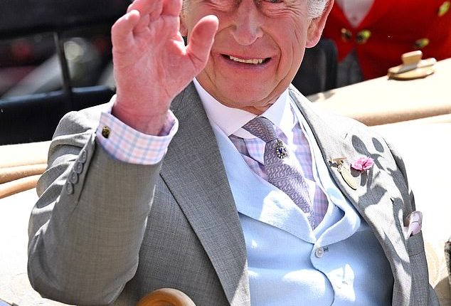 King Charles III attends day one of Royal Ascot at Ascot Racecourse on June 17